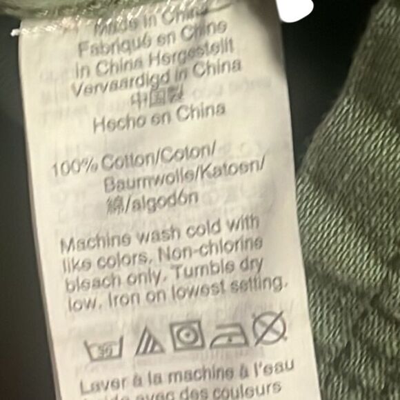 Madewell Claremont Olive Green Drawstring Lightweight Jacket Size Medium - Picture 7 of 10